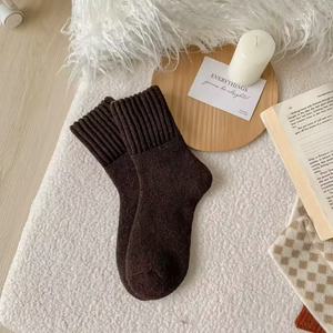 The Knitted Fleece Socks - 5 Pack