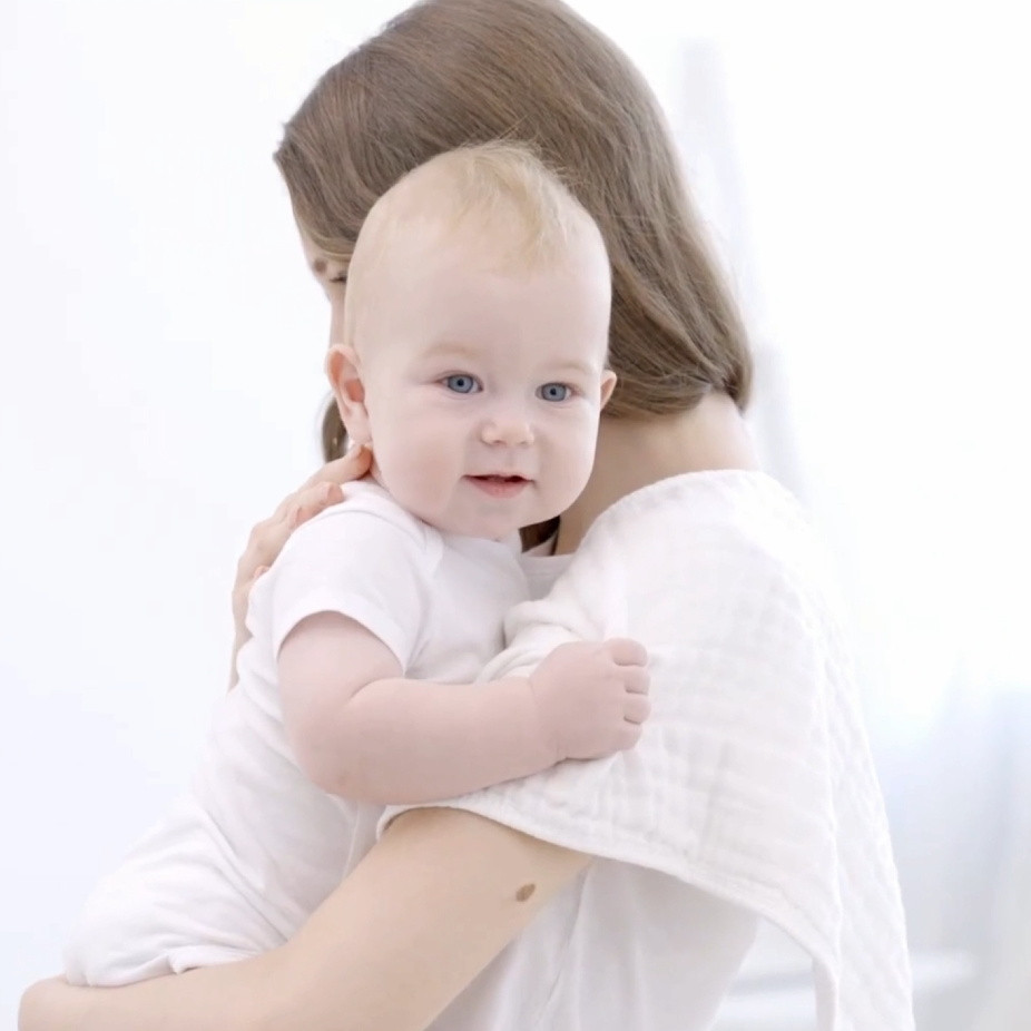 The Muslin Burp Cloths - 100% Muslin Cotton