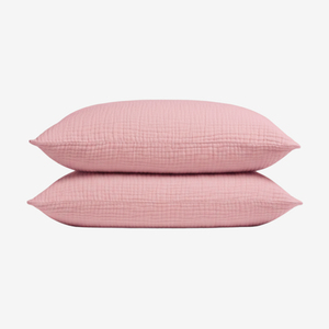 Muslin Pillowcase Set (2 Pieces) – 100% Muslin Cotton