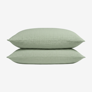 Muslin Pillowcase Set (2 Pieces) – 100% Muslin Cotton