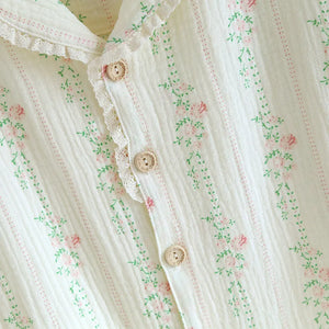 The Short Bloom - 100% Muslin Cotton Pajama